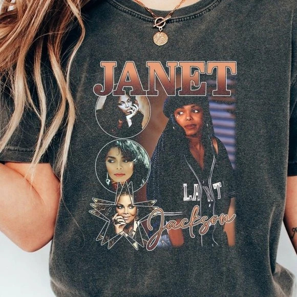 Vintage Janet Jackson t Shirt, Janet Jackson Retro 90s Shirt