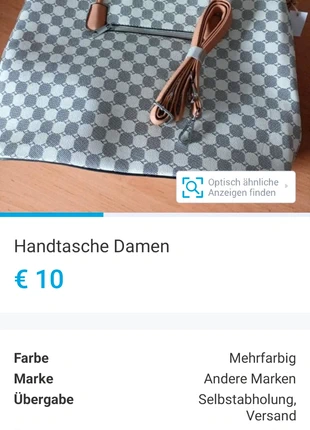 Handtasche, marke: Sonstiges, zustand: Neu, mit Etikett, 10,00 €, 10,70 € inklusive Vinted-Käuferschutz