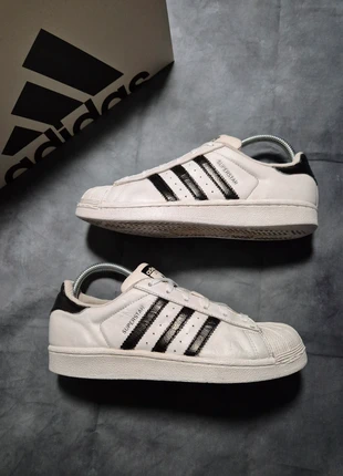 Baskets Adidas Superstar • Blanc Noir • Taille 38, merk: adidas, staat: Heel goed, maat: 38, € 33,50, € 35,88 inclusief Kopersbescherming