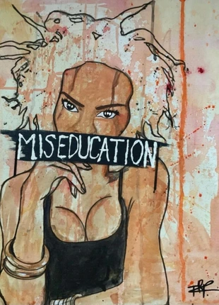 Miseducation of Lauryn Hill Painting | Graphic Poster | Music Wall Art | 90s R&B | Hip Hop | Fugees, brand: Art, condition: New without tags, £15.00, £16.45 includes Buyer Protection