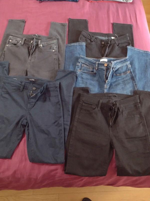 Lot de 5 jeans skinny taille 35