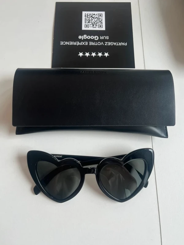 Saint Laurent Lunette Noir Loulou Made In Italy
