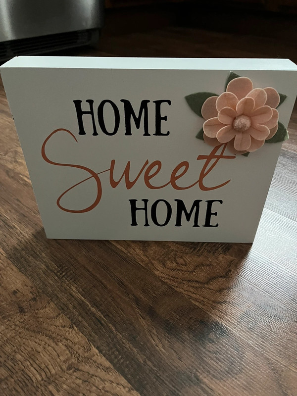 NWT Home Sweet Home Sign 3