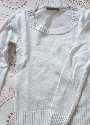 Pull blanc , merk: Mim, staat: Heel goed, maat: S / 36 / 8, € 2,00, € 2,80 inclusief Kopersbescherming