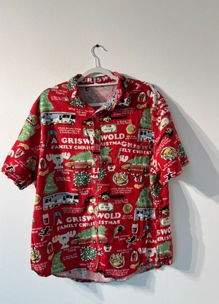 Chemise Shirt Hawaï Manche courte rouge ~ Taille L, marque: Vintage Dressing, état: Très bon état, taille: L, 15,00 €, 16,45 € Protection acheteurs incluse
