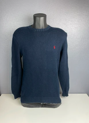 Sweat Col Rond bleu marine Ralph Lauren, brand: Ralph Lauren, condition: Very good, size: S, €34.99, €37.44 includes Buyer Protection