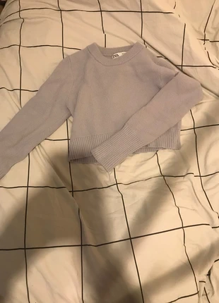 pull crop zara doux lila , marque: Zara, état: Très bon état, taille: S / 36 / 8, 3,00 €, 3,85 € Protection acheteurs incluse