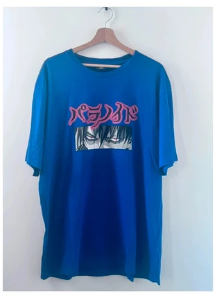 👀 T-shirt violet FSBN Relaxed Fit – style manga/anime yeux rouges – Taille 2XL ., brand: FSBN, condition: Very good, size: XXL, €9.50, €10.68 includes Buyer Protection