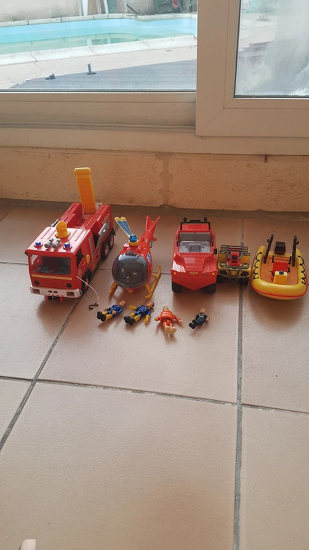 Lot jouet pompier - Jouet | Beebs