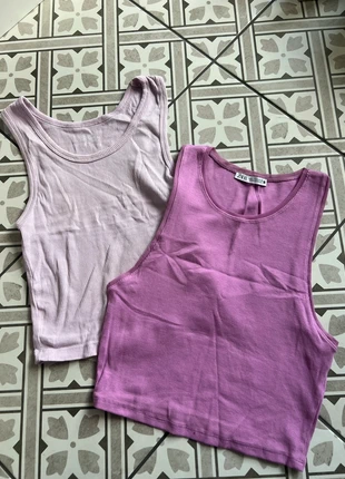 Pink cami top bundle, brand: Zara, condition: Very good, size: S / UK 8-10, £2.00, £2.80 includes Buyer Protection