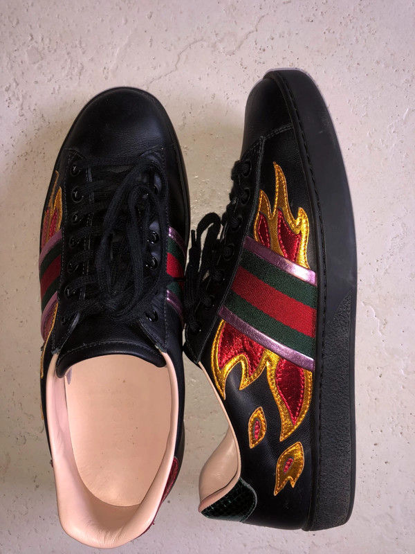 Gucci flame store ace