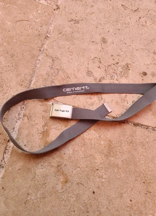 Ceinture Carhartt originale 120 cm – boucle métal robuste, merk: Carhartt, staat: Heel goed, maat: Aanpasbaar, € 15,00, € 16,45 inclusief Kopersbescherming Pro