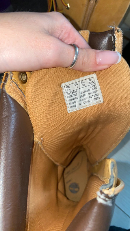 Size 1 timberland boots sales