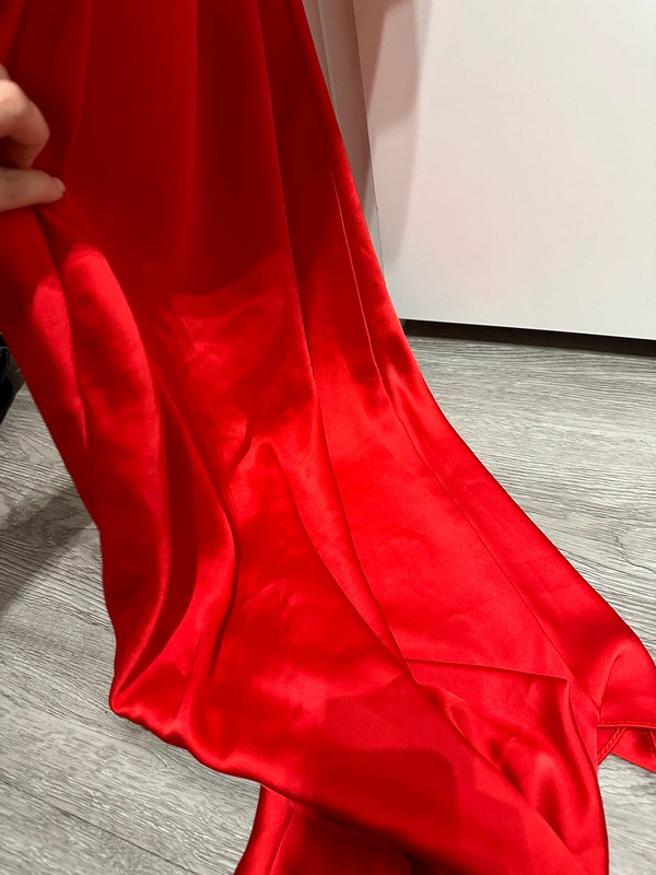 Zara jurk rood 3
