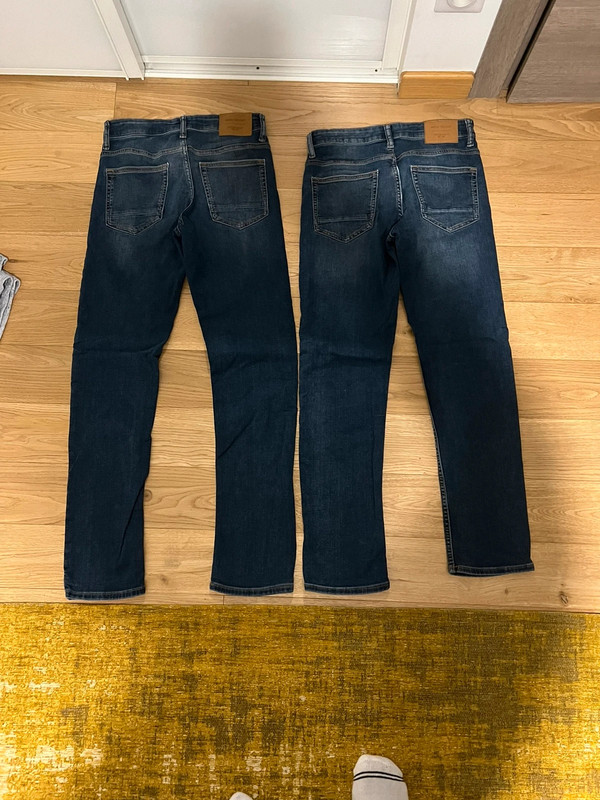 3 jeans coupe droite slim 2