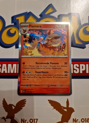 Pokemon Karte Flamara Holo , merk: Pokémon, staat: Heel goed, maat: Universeel, € 2,00, € 2,80 inclusief Kopersbescherming