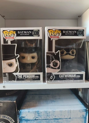 The Penguin & Catwoman Funko Pop set, marque: Funko Pop, état: Neuf sans étiquette, taille: Prématuré, jusqu'à 44cm, 33,00 €, 35,35 € Protection acheteurs incluse