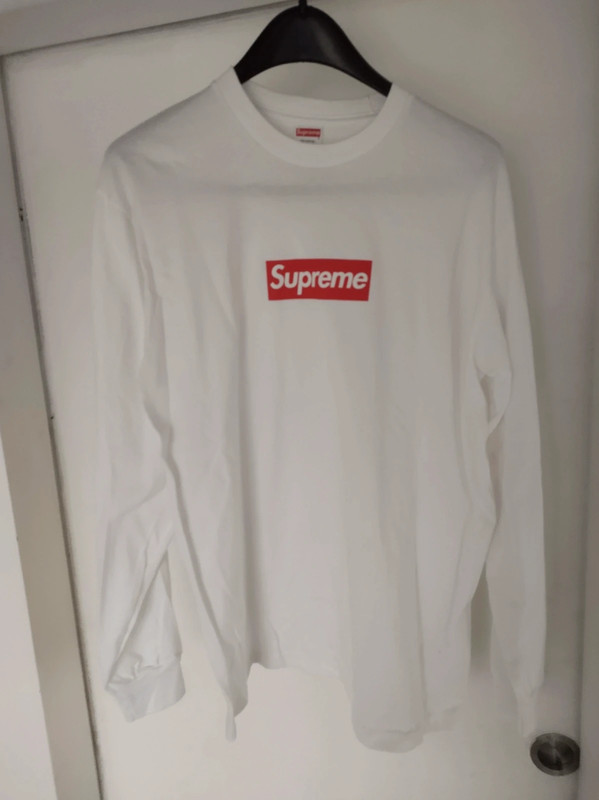 Supreme box logo L/S tee | Vinted