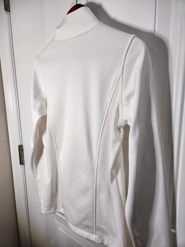 Women's Nike White Pullover, Size M 5