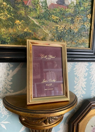 Gold plated frame, marca: Vintage Dressing, estado: Novo sem etiquetas, €18.00, €19.60 inclui Proteção do Comprador