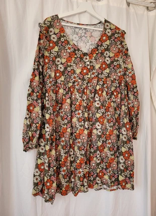 Robe de grossesse printanière, marque: Vertbaudet, état: Très bon état, taille: 4XL / 48 / 20, 14,00 €, 15,40 € Protection acheteurs incluse