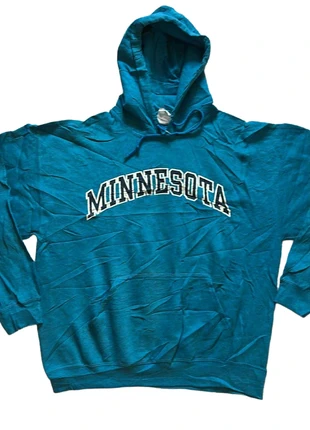 Vintage Minnesota USA hoodie – Blauw, Maat L, merk: Gildan, staat: Heel goed, maat: L, € 5,00, € 5,95 inclusief Kopersbescherming