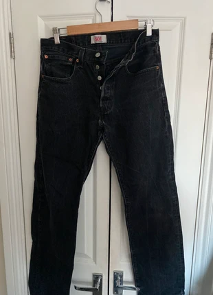 Black vintage Levi’s 501s, brand: Levi's Vintage Clothing, condition: Good, size: M, £30.00, £32.20 includes Buyer Protection
