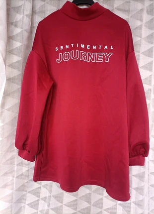 Robe sweat-shirt rouge / bordeaux shein sentimental journey taille 36 / S, marque: Shein, état: Très bon état, taille: S / 36 / 8, 7,00 €, 8,05 € Protection acheteurs incluse
