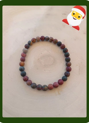 Bracelet en pierre naturelle de unakité, merk: créa 'Dolce, staat: Nieuw zonder prijskaartje, € 9,90, € 11,10 inclusief Kopersbescherming