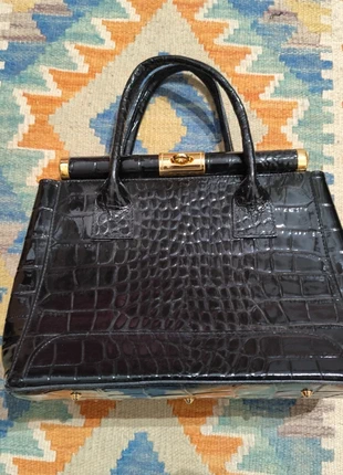 Sac à main noir Vintage 80s 90s, marque: Vintage, état: Très bon état, 14,00 €, 15,40 € Protection acheteurs (Pro) incluse