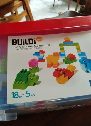 Baril 140 briques, brand: Building Block, condizioni: Ottime, taglia: 18-24 mesi / 86 cm, €8.00, €9.10 include la Protezione acquisti