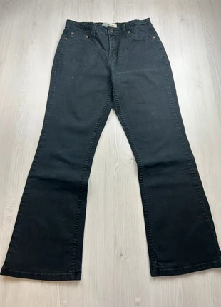 Jeans Levi's Femme Noir Taille Haute Coupe Evasé Flare Bootcut Taille 38, merk: Levi's, staat: Goed, maat: M / 38 / 10, € 18,00, € 19,60 inclusief Kopersbescherming Pro