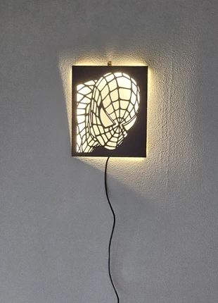 Veilleuse murale Spider-Man – à fixer au mur, état: Très bon état, 12,00 €, 13,30 € Protection acheteurs incluse