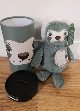 Chillos les deglingos grande peluche neuve doudou paresseux, merk: Les Deglingos, staat: Nieuw met prijskaartje, maat: Universeel, € 25,00, € 26,95 inclusief Kopersbescherming