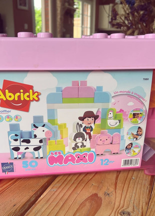 Baril animaux ferme brique construction pastel abrick, zustand: Sehr gut, größe: 9-12 Monate / 74, 12,50 €, 13,83 € inklusive Vinted-Käuferschutz