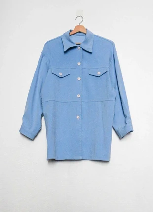 Vintage blue overshirt | Surchemise vintage bleu poudre, marque: Vintage, état: Très bon état, taille: L / 40 / 12, 12,00 €, 13,30 € Protection acheteurs (Pro) incluse