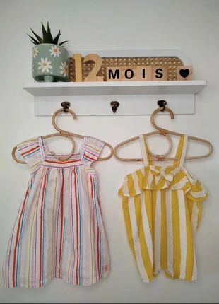 Lot robe et barboteuse - Carrément Beau - 12 mois, marca: Carrement Beau, estado: Muy bueno, tamaño: 9-12 meses / 74 cm, 13,00 €, 14,35 € Protección al comprador Pro incluida