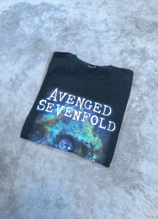 t-shirt avenged sevenfold noir s/m – the stage rock metal vintage, marke: Vintage Dressing, zustand: Sehr gut, größe: S, 16,70 €, 18,24 € beinhaltet Vinted-Käuferschutz Pro