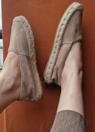 Artisanat francais espadrilles 36 velour wildleder, merk: Vintage Love, staat: Heel goed, maat: 36, € 8,00, € 9,10 inclusief Kopersbescherming