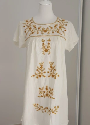 Robe en lin Mango, brand: Mango, condition: Very good, size: S / 36 / 8, €30.00, €32.20 includes Buyer Protection