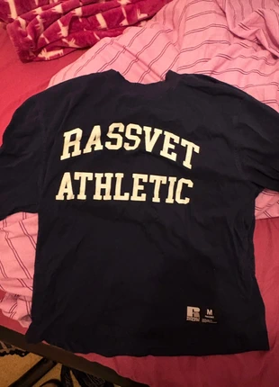 Rassvet Atheltic Navy T-shirt, brand: РАССВЕТ, condition: Very good, size: M, £15.00, £16.45 includes Buyer Protection