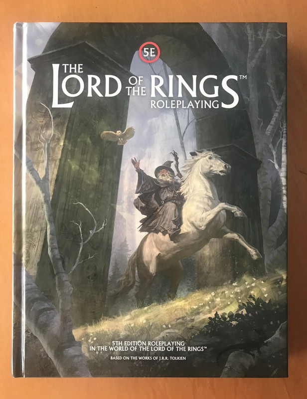 The Lord of the Rings Roleplaying 5e - Core rulebook Manuale Base - Hardcover - One Ring 5