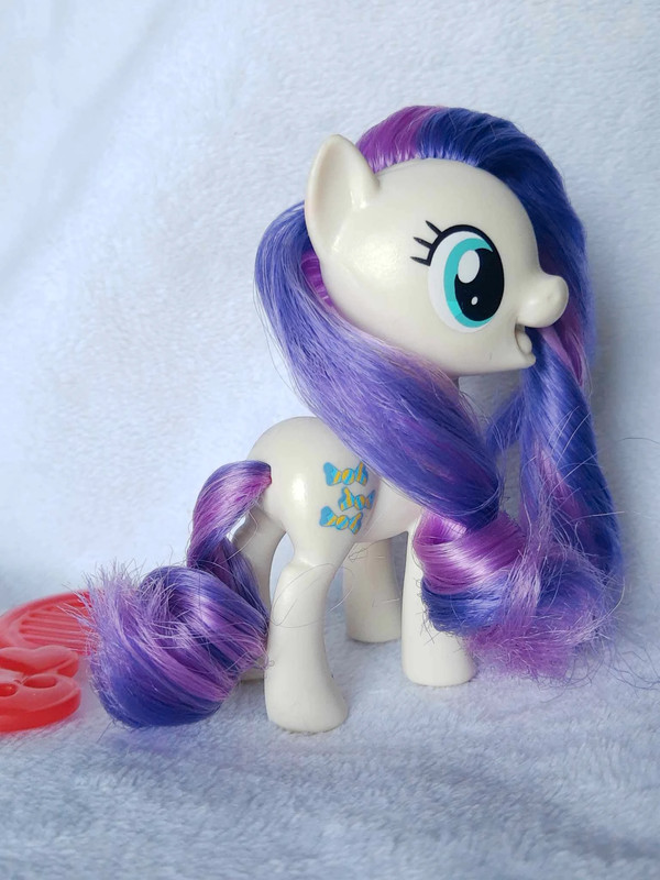 My Little Pony G4 Movie kucyk do czesania Bon Bon / Sweetie Drops z grzebieniem 2