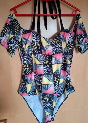 Maillot de bain, merk: Aliexpress, staat: Nieuw zonder prijskaartje, maat: XXL / 44 / 16, € 3,00, € 3,85 inclusief Kopersbescherming