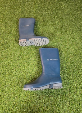 Bottes de pluie bleues Dunlop enfant imperméables solides Taille 33, marca: Dunlop, estado: Bom, tamanho: 33, €5.00, €5.95 inclui Proteção do Comprador Pro