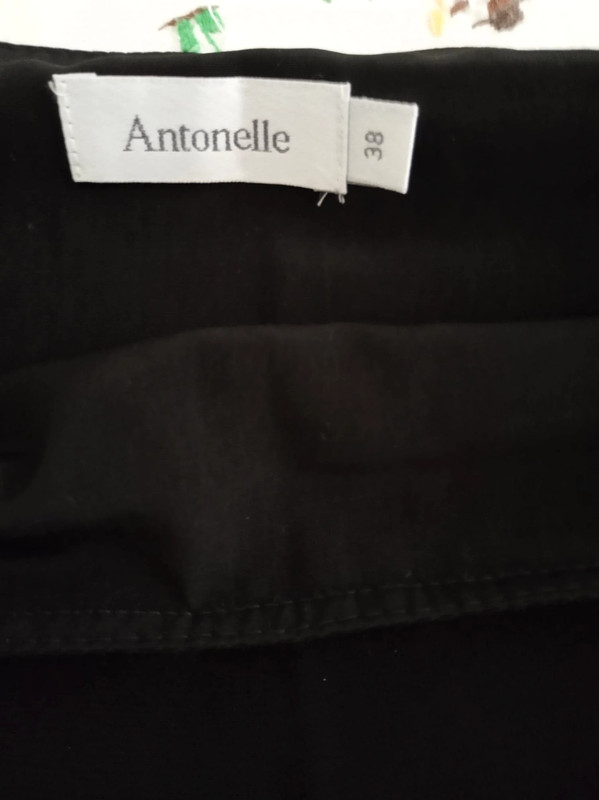 Jupe doublée noir Antonelle Luzule Taille 36 38 2