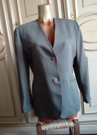 Blazer in pura lana vergine vintage 80s , brand: Vintage, condizioni: Ottime, taglia: L / IT 44 / EU 40, €18.00, €19.60 include la Protezione acquisti