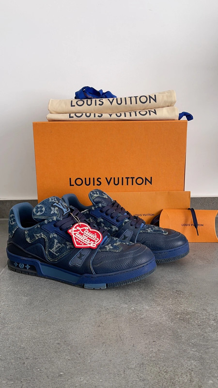 Basket Louis Vuitton - taille 37 - Vinted