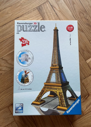 Puzzle 3D Tour Eiffel - Ravensburger Puzzle 3d - Toys Center