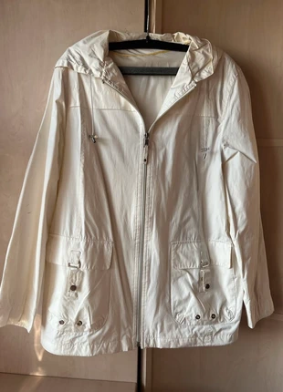 Gabardina impermeable blanca talla S nueva a estrenar con capucha vintage., marque: Vintage Dressing, état: Neuf sans étiquette, taille: S / 36 / 8, 12,00 €, 13,30 € Protection acheteurs incluse